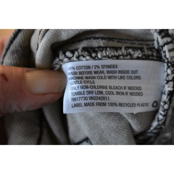 Women's Wild Fable Custom Bleach Dyed Mini Denim Skirt Size 2 - Picture 9 of 9